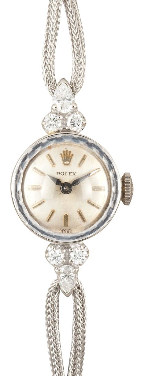 ladies diamond rolex cocktail watch|vintage ladies rolex watches 1940s.